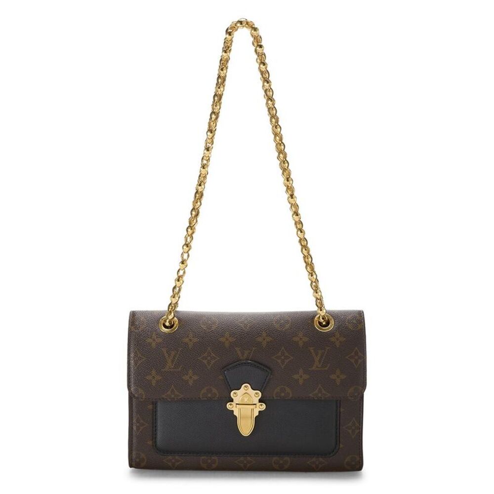 Louis Vuitton Black Monogram Coated Canvas Victoire (Authentic Pre-Loved)